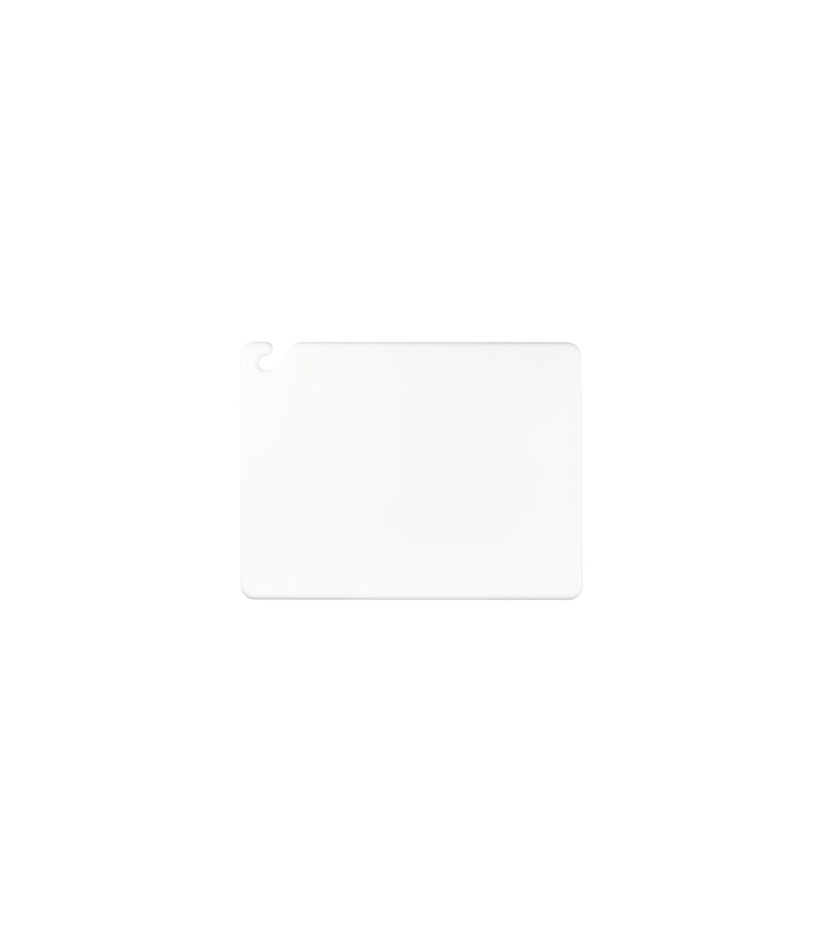 San Jamar Cut-N-Carry Cutting Board - White