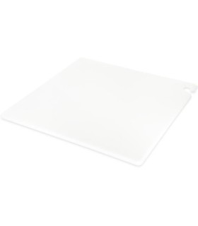 San Jamar Cut-N-Carry Cutting Board - White