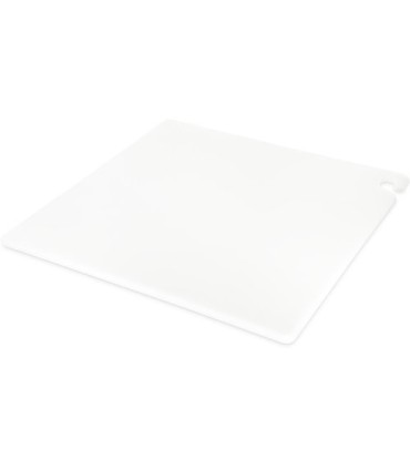 San Jamar Cut-N-Carry Cutting Board - White
