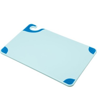 San Jamar Cutting Boards - Saf-T-Grip - Blue