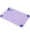 San Jamar Allergen Saf-T-Zone Board w/Saf-T-Grip - Purple