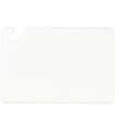 San Jamar Cutting Boards - Saf-T-Grip - White
