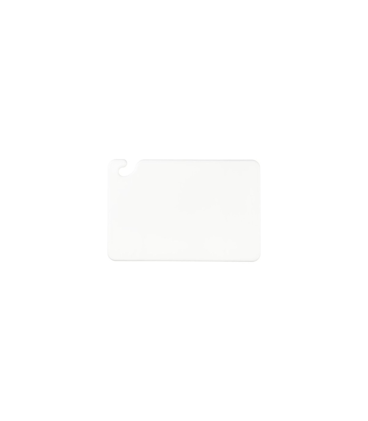 San Jamar Cutting Boards - Saf-T-Grip - White