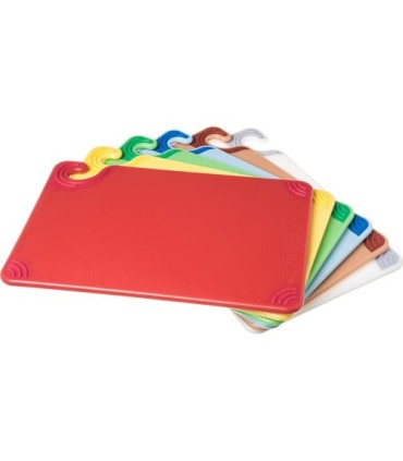 San Jamar Cutting Boards - Saf-T-Grip 6 Board System
