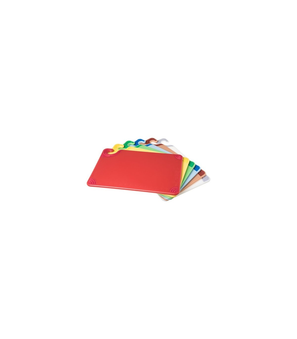 San Jamar Cutting Boards - Saf-T-Grip 6 Board System