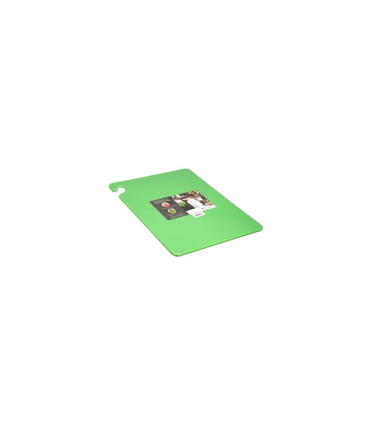 San Jamar Cutting Boards - Saf-T-Grip - Green