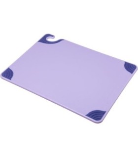 San Jamar Cutting Boards - Saf-T-Grip - Purple