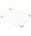 San Jamar Cutting Boards - Saf-T-Grip - White