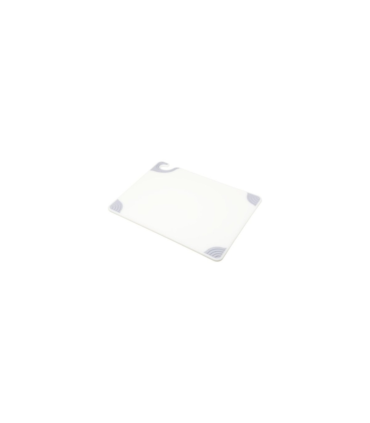 San Jamar Cutting Boards - Saf-T-Grip - White