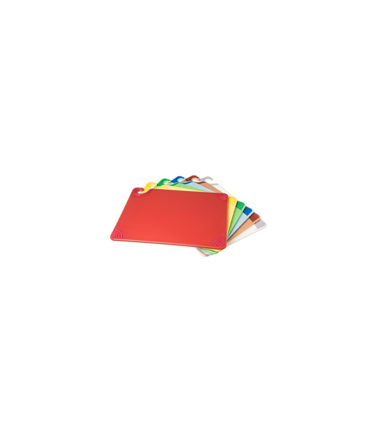 San Jamar Cutting Boards - Saf-T-Grip 6 Board System