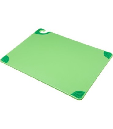 San Jamar Cutting Boards - Saf-T-Grip - Green