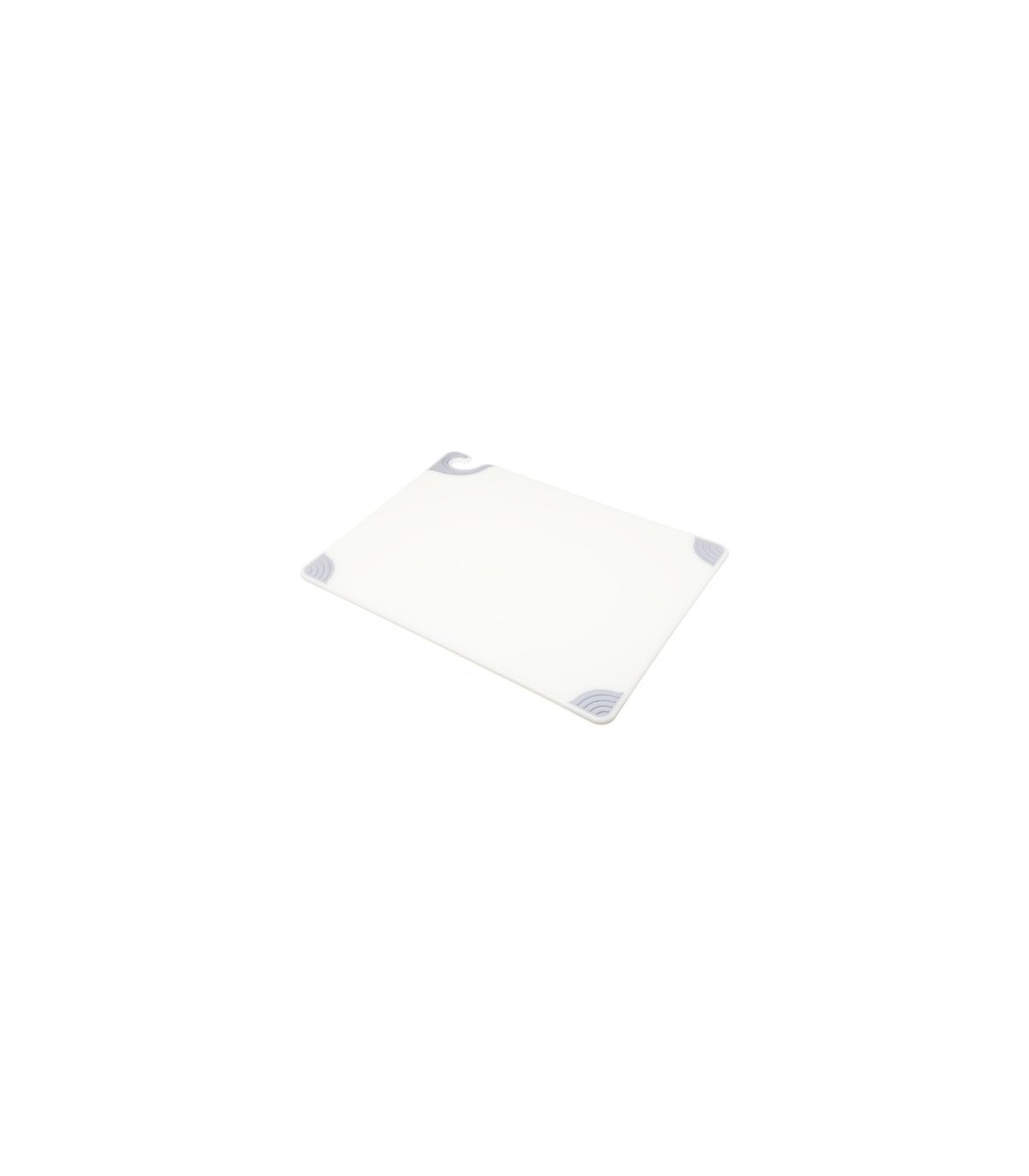 San Jamar Cutting Boards - Saf-T-Grip - White