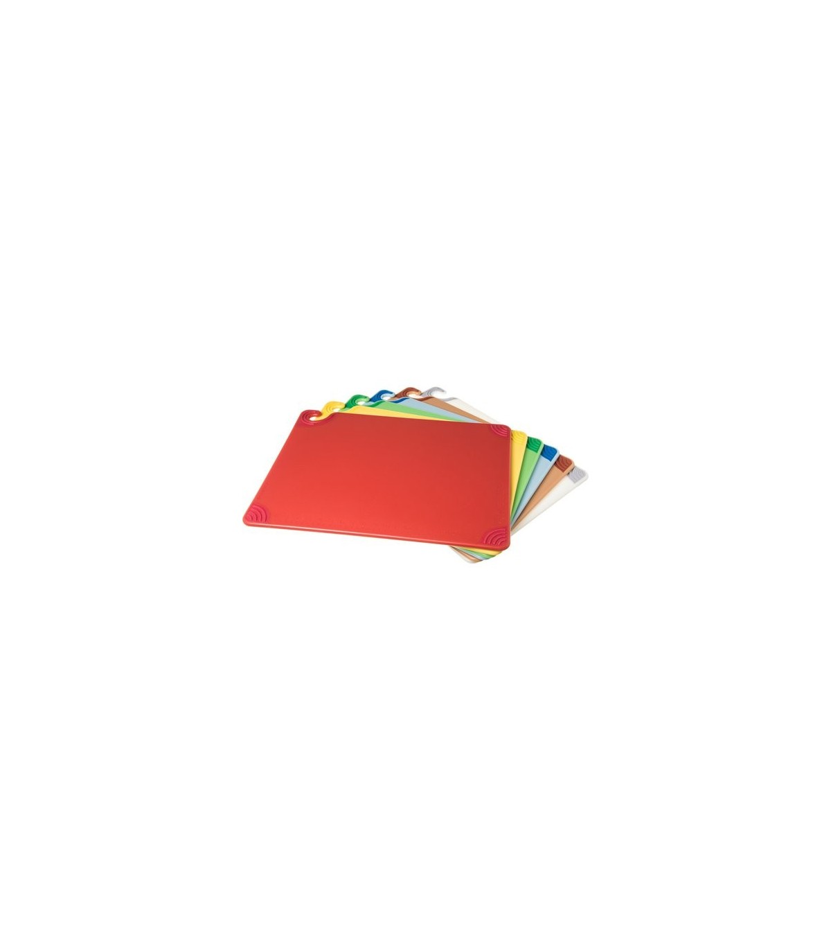 San Jamar Cutting Boards - Saf-T-Grip 6 Board System