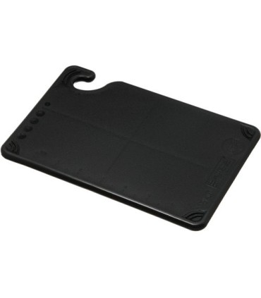 San Jamar Cutting Boards - Saf-T-Grip Bar Board - Black