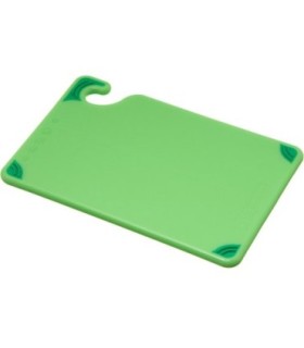San Jamar Cutting Boards - Saf-T-Grip Bar Board - Green