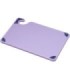 San Jamar Allergen Saf-T-Zone Cutting Board w/Saf-T-Grip- Purple