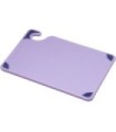 San Jamar Allergen Saf-T-Zone Cutting Board w/Saf-T-Grip- Purple