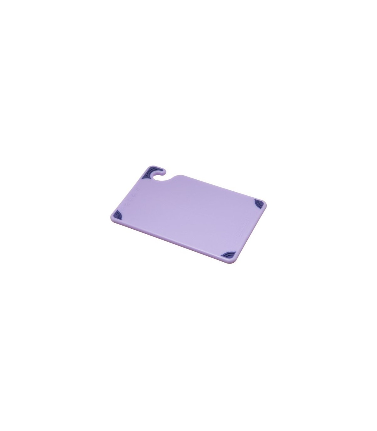 San Jamar Allergen Saf-T-Zone Cutting Board w/Saf-T-Grip- Purple