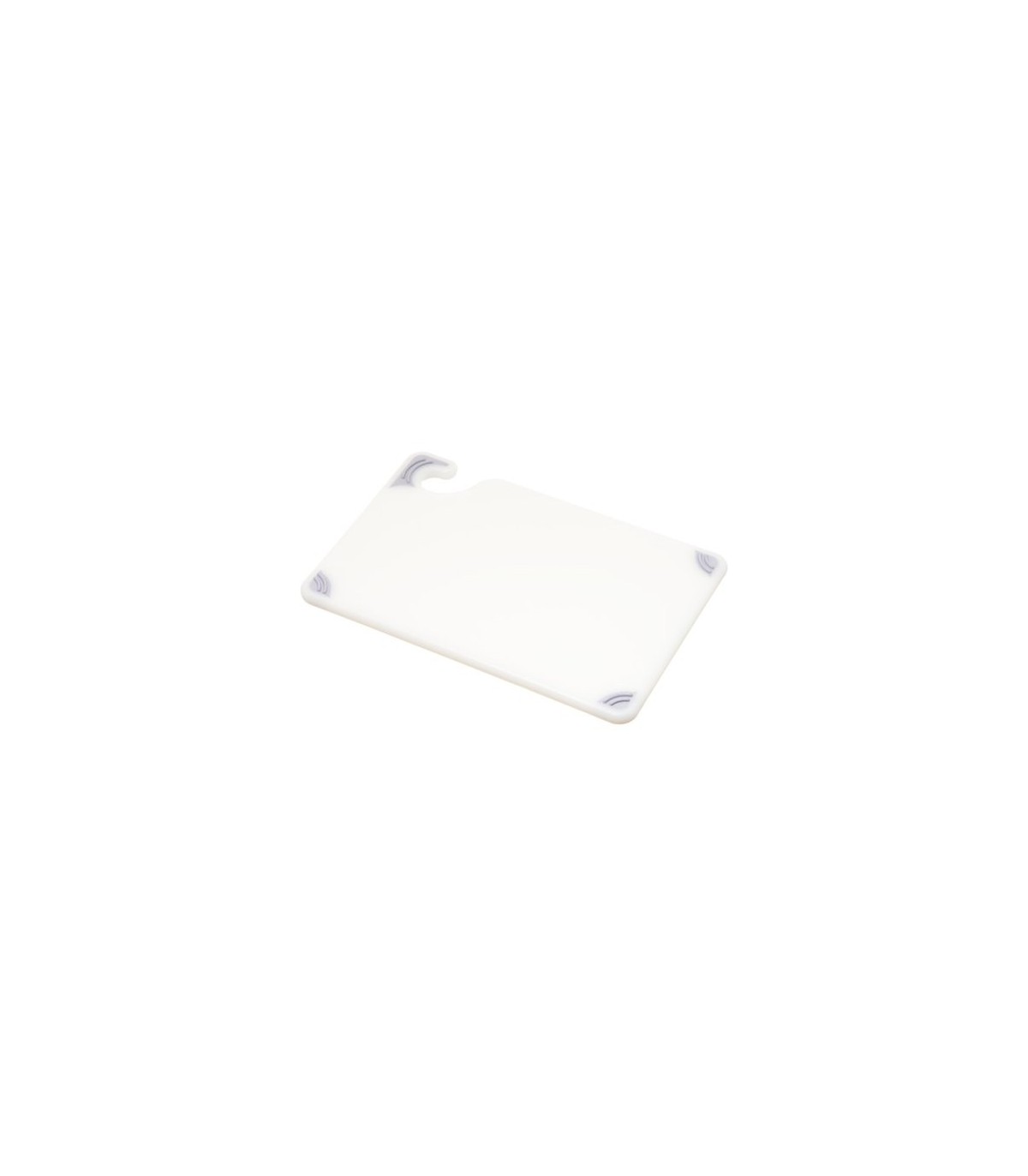 San Jamar Cutting Boards - Saf-T-Grip Bar Board - White