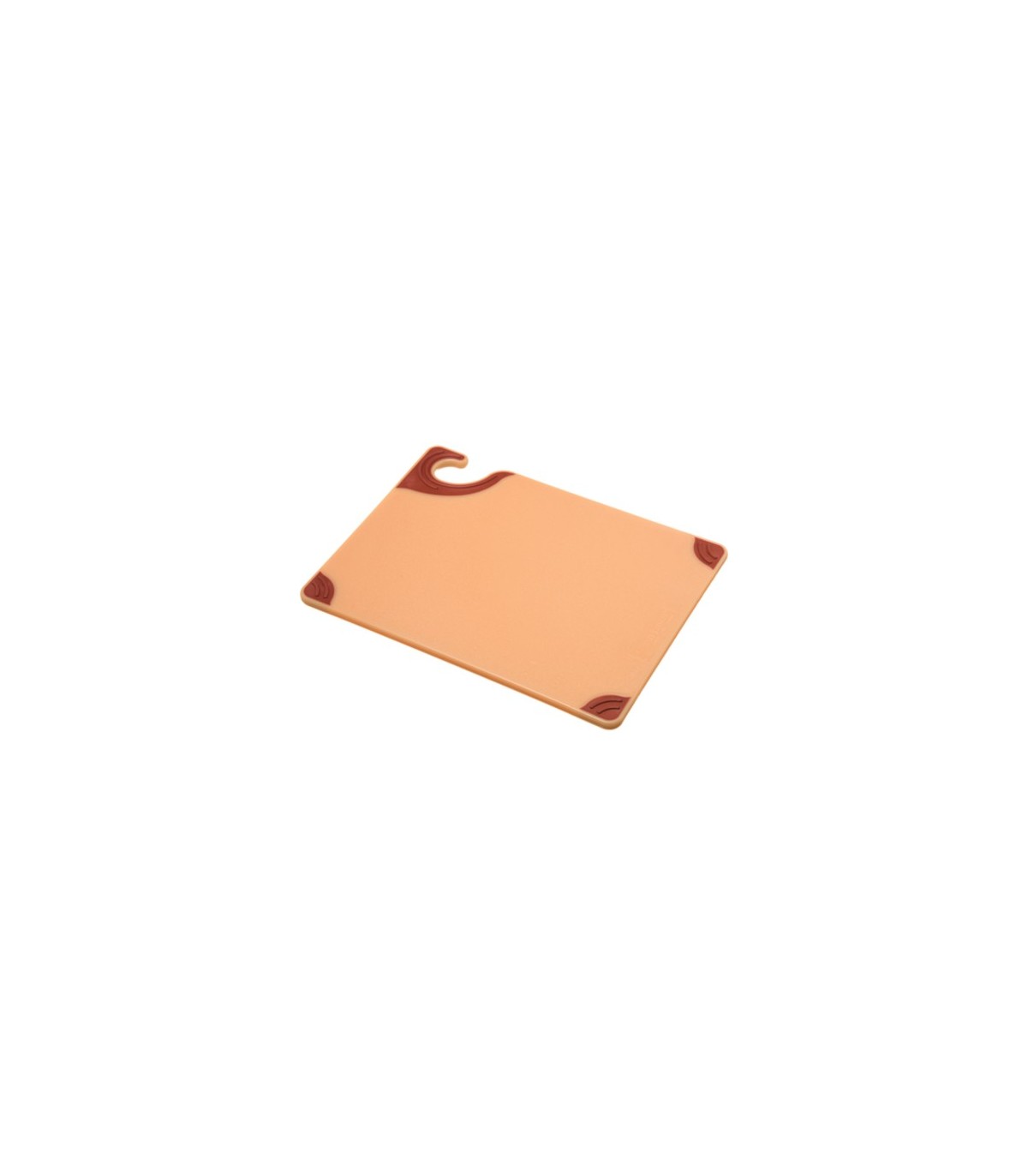 San Jamar Cutting Boards - Saf-T-Grip - Brown