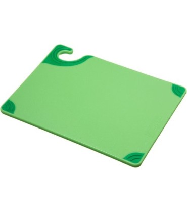 San Jamar Cutting Boards - Saf-T-Grip - Green