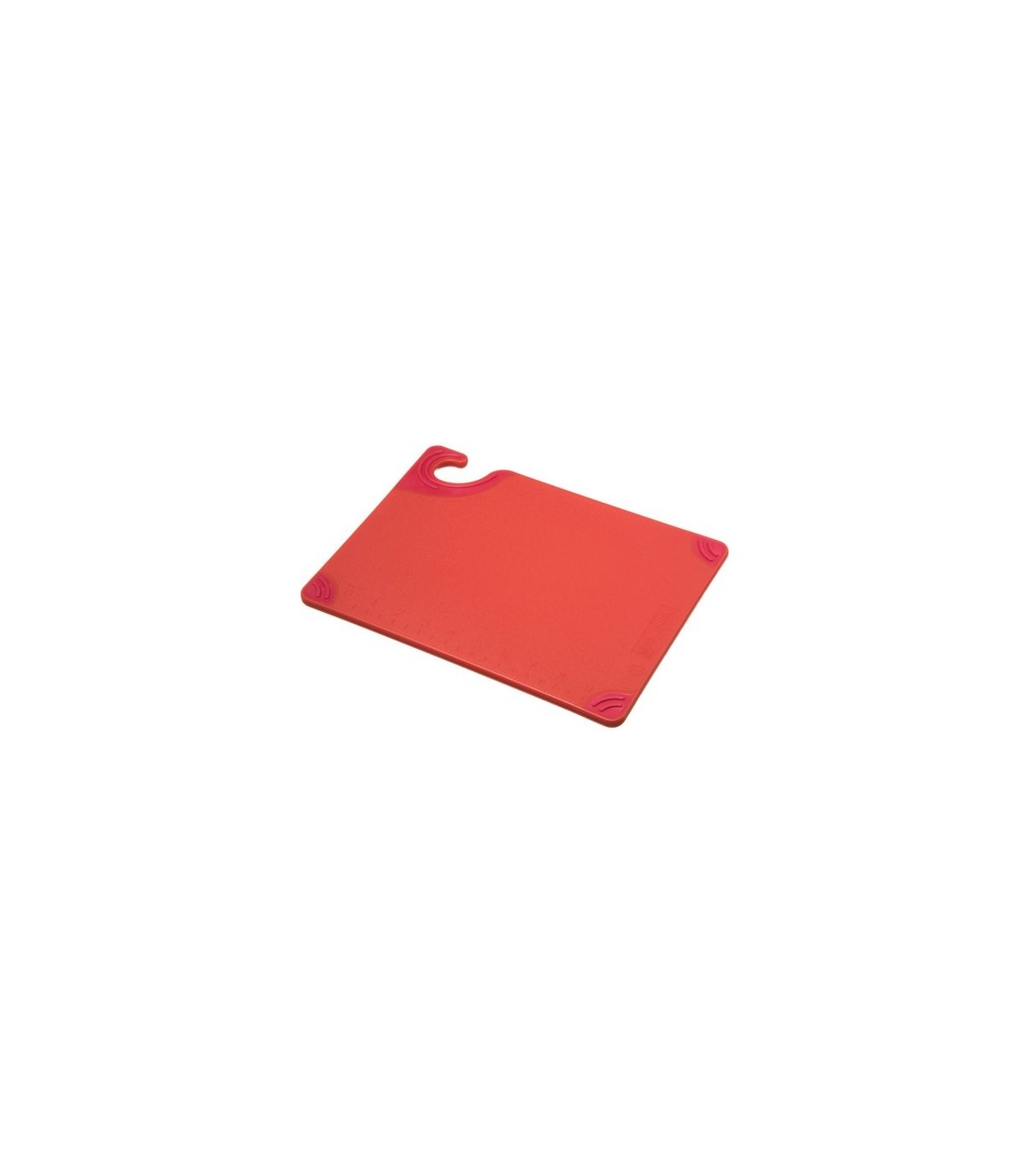 San Jamar Cutting Boards - Saf-T-Grip - Red