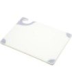 San Jamar Cutting Boards - Saf-T-Grip - White