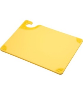 San Jamar Cutting Boards - Saf-T-Grip - Yellow