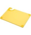 San Jamar Cutting Boards - Saf-T-Grip - Yellow
