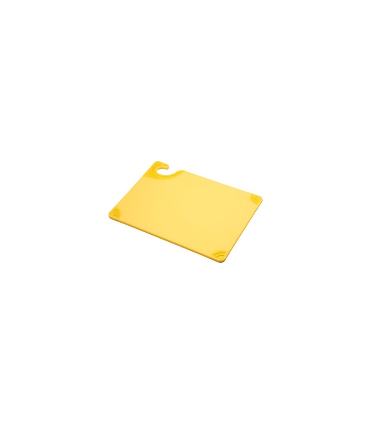 San Jamar Cutting Boards - Saf-T-Grip - Yellow