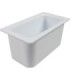 San Jamar Cold Serve-Chill-It - 1/6 Food Pan - White