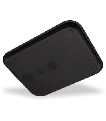 San Jamar Food Tray - Cafe 10x14" 24/cs - Black