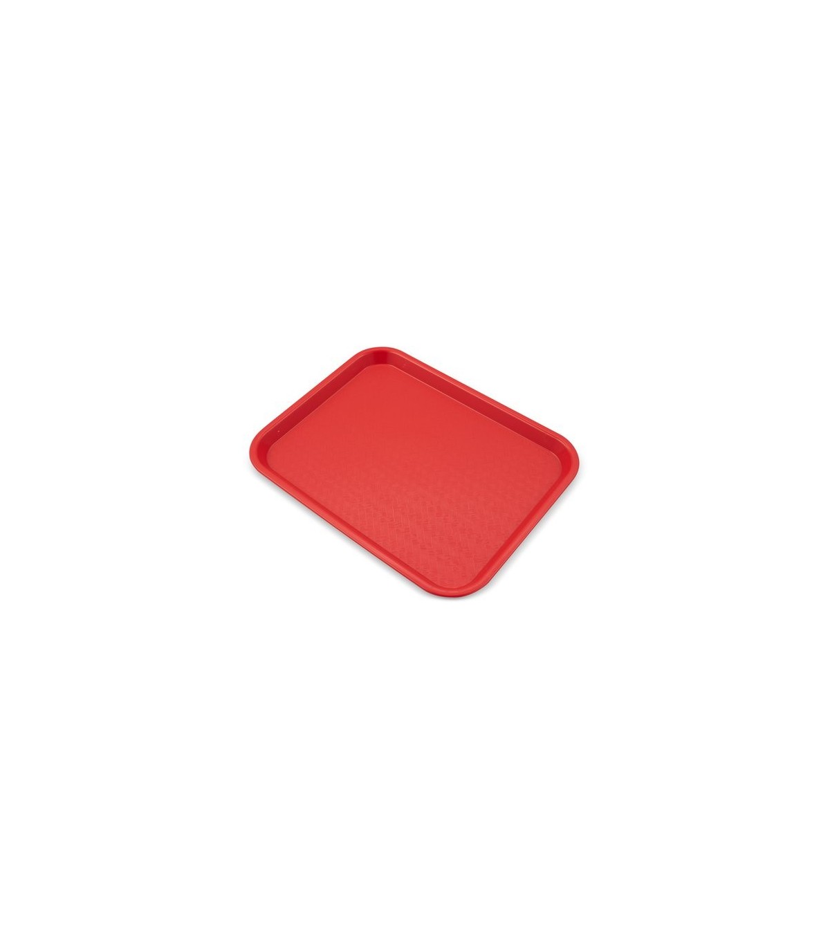 San Jamar Food Tray - Cafe 10x14" 24/cs - Red