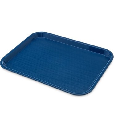 San Jamar Food Tray - Cafe 10x14" 24/cs - Blue