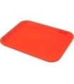 San Jamar Food Tray - Cafe 10x14" 24/cs - Orange