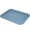 San Jamar Food Tray - Cafe 10x14" 24/cs - Slate