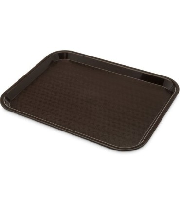 San Jamar Food Tray - Cafe 10x14" 24/cs - Chocolate