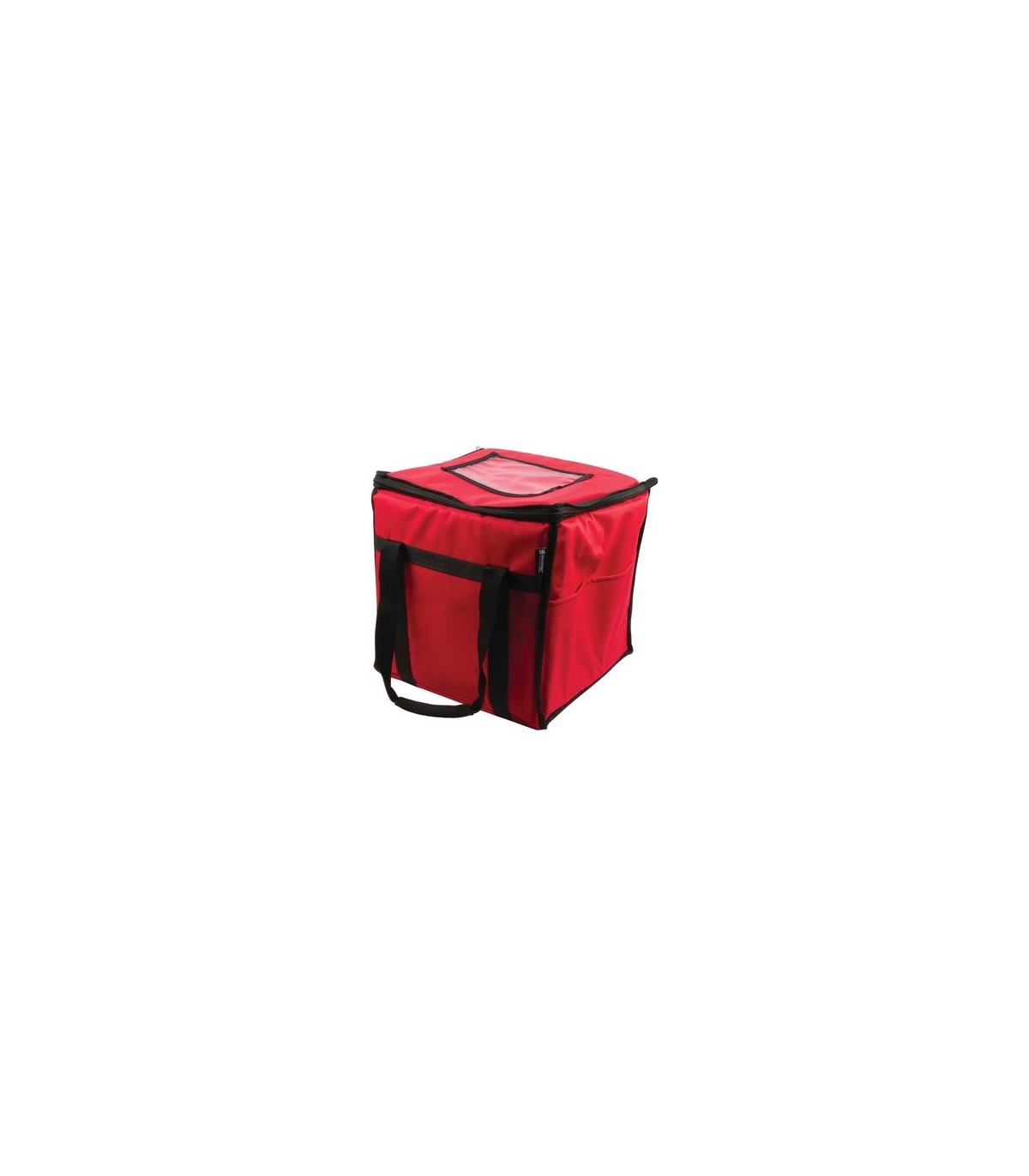San Jamar Insulated Food Carrier - Medium Size - Red