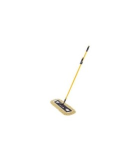 Rubbermaid FG2018809 Final Sale: Maximizer Dust Frame 36"w/Hdl/Scrp-Yel/Blk, Price Per EA - FG2018809 -  - [unit price]