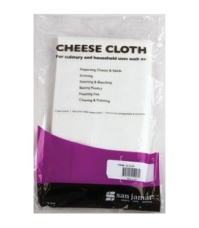 San Jamar ChefRevival CheeseCloth Grade 10-4sq.yds-Pkg 50pk/cs
