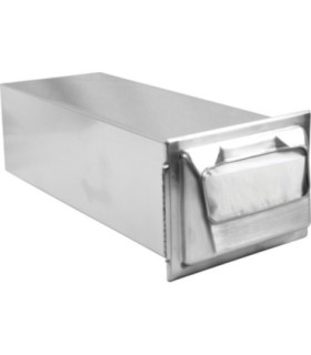 San Jamar In-Counter Minifold Napkin - Stainless Steel
