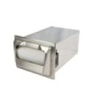 San Jamar In-Counter Minifold Napkin - Stainless Steel - 12"