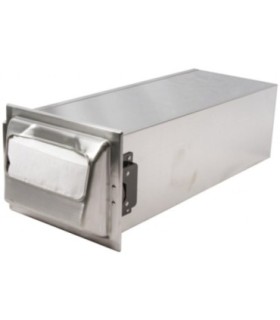 San Jamar In-Counter Fullfold Napkin Classic Face - Chrome