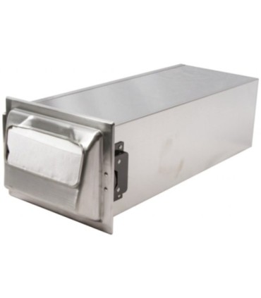 San Jamar In-Counter Fullfold Napkin Classic Face - Chrome
