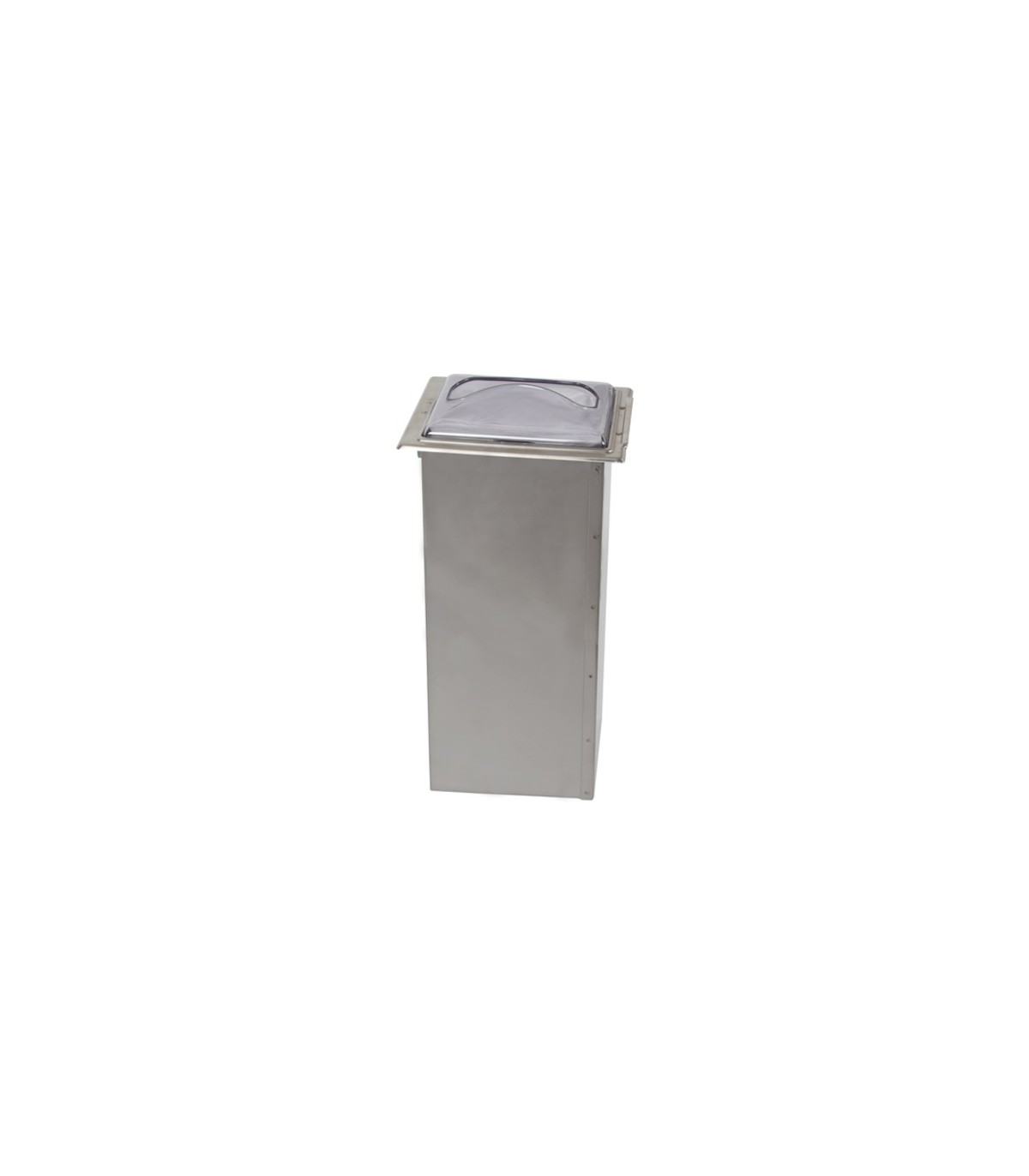 San Jamar Napkin-In-Counter Interfold Napkin - Clear/SS Steel