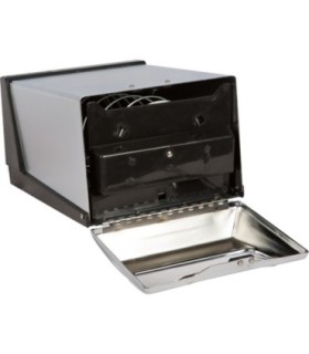 San Jamar Countertop Fullfold Napkin - Chrome