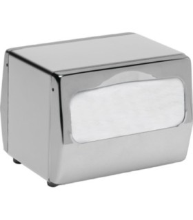 San Jamar OBS: Tabletop Fullfold Napkin - Chrome