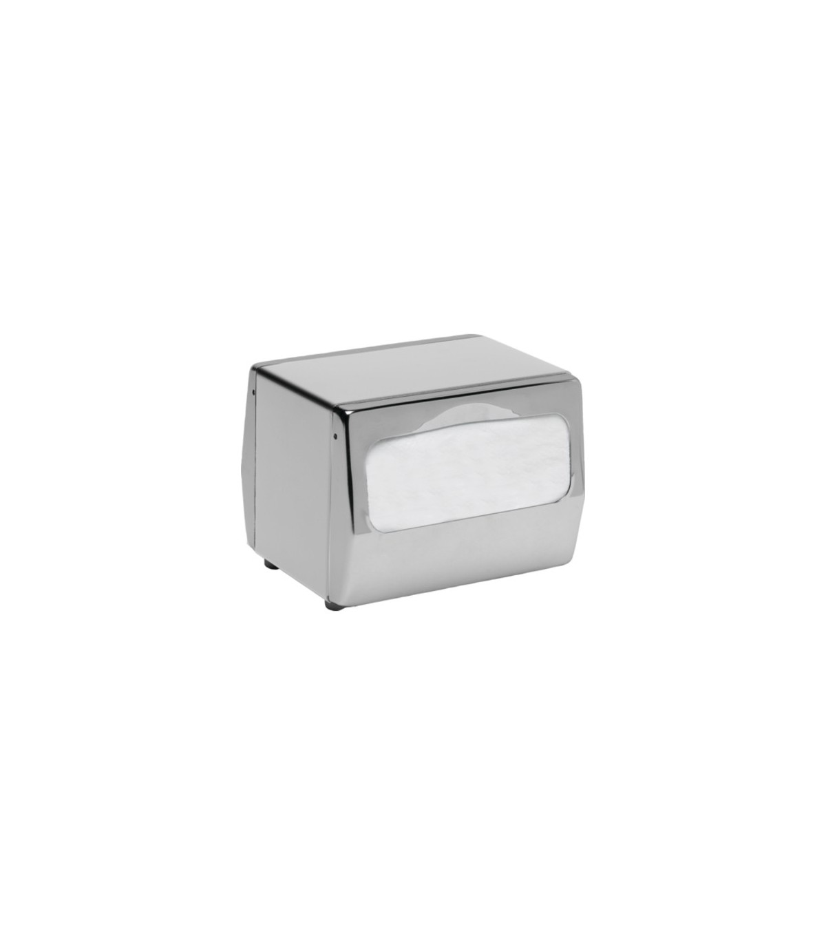 San Jamar OBS: Tabletop Fullfold Napkin - Chrome