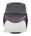 San Jamar Venue Countertop Interfold Napkin - Black