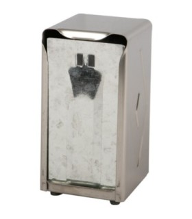 San Jamar Tabletop Tallfold Napkin Dispenser - Chrome